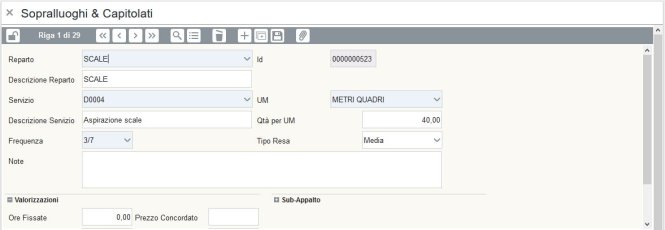 Sopralluoghi Dettaglio Attivit WEB